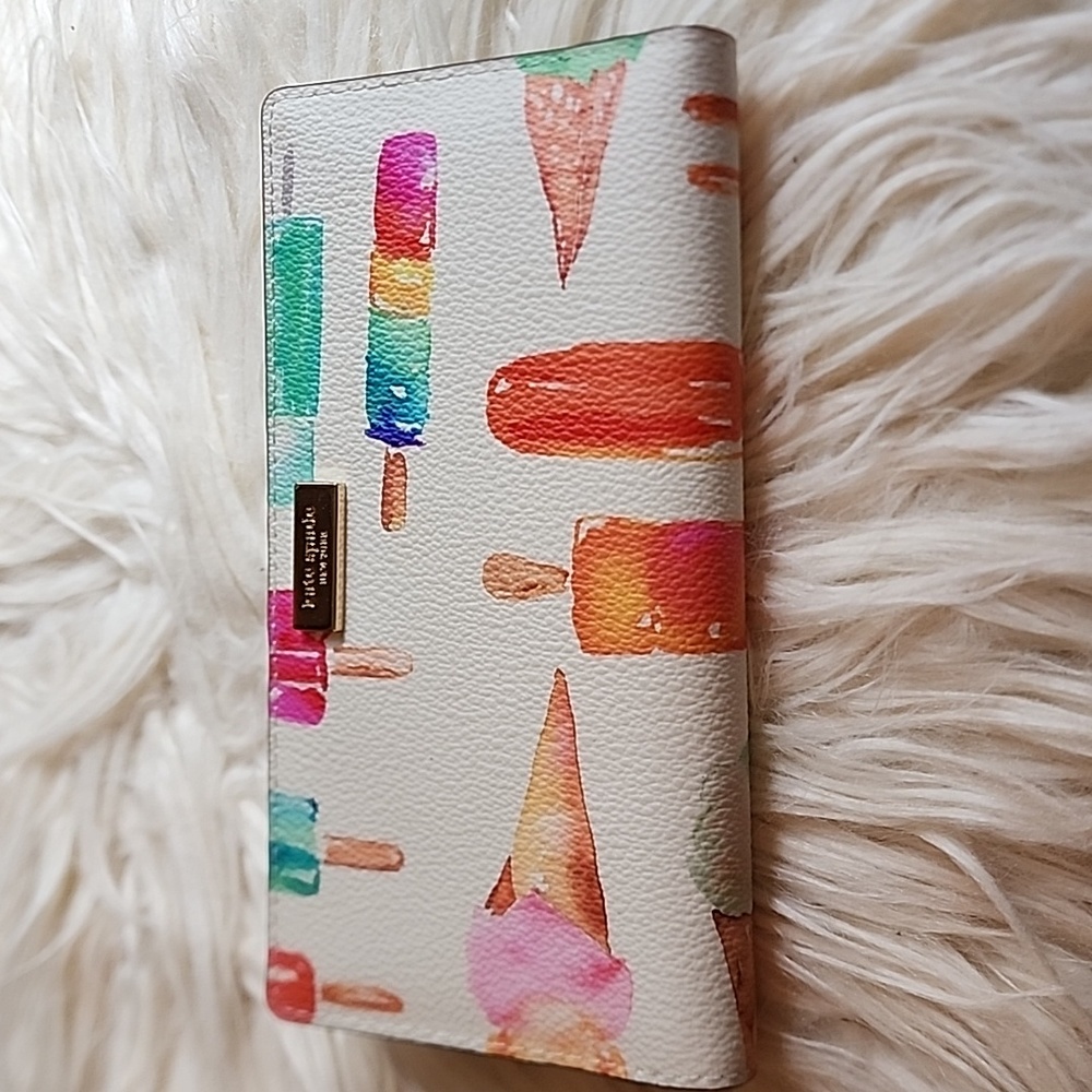 Kate Spade Ice Cream Bi-fold Wallet - Picture 7 of 12